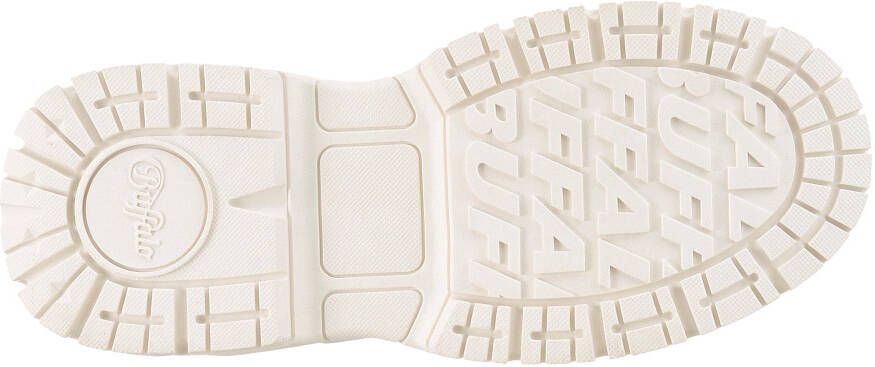 Buffalo Veterschoenen FUSION HYB MID VEGAN enkellaars high top sneaker plateau hak met memory foam