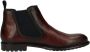 Bugatti Chelsea boots van leer met treklus model 'Bonifacio' - Thumbnail 8