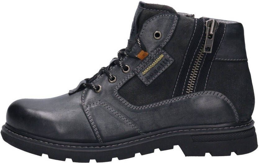 Bugatti Hoge veterschoenen met rits aan de binnenkant