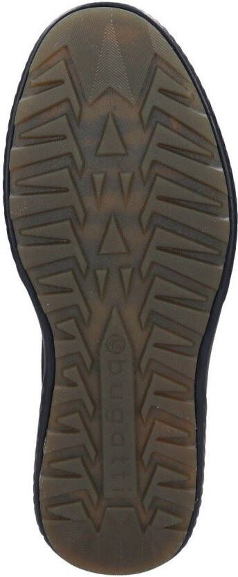 Bugatti Hoge veterschoenen met logo-embleem opzij