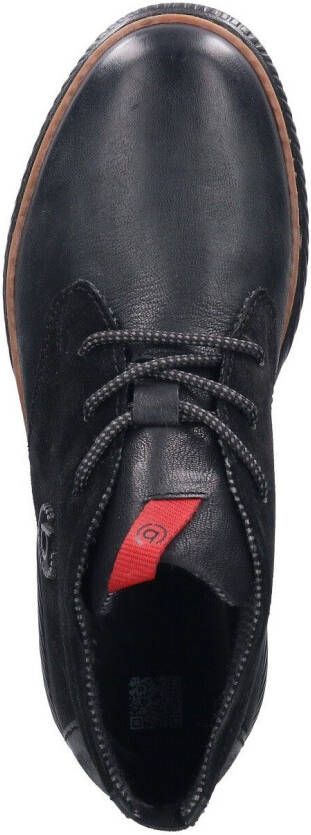 Bugatti Hoge veterschoenen met logo-embleem opzij