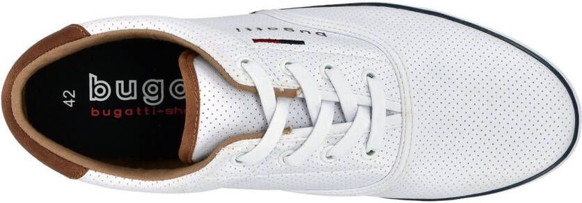 Bugatti Slip-on sneakers vrijetijdsschoen slipper lage schoen met zijlogo