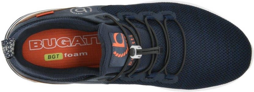 Bugatti Slip-on sneakers Slipper vrijetijdsschoen trekkingschoen met snelkoppeling