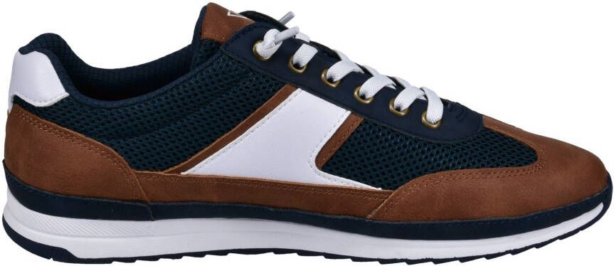 Bugatti Slip-on sneakers lage schoen vrijetijdsschoen slipper met elastische banden