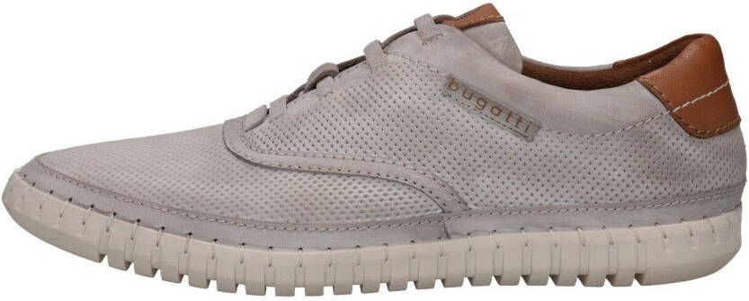 Bugatti Slip-on sneakers Zomerschoen slipper loafer met perforatie