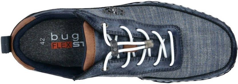 Bugatti Slip-on sneakers Slipper vrijetijdsschoen met praktische snelkoppeling