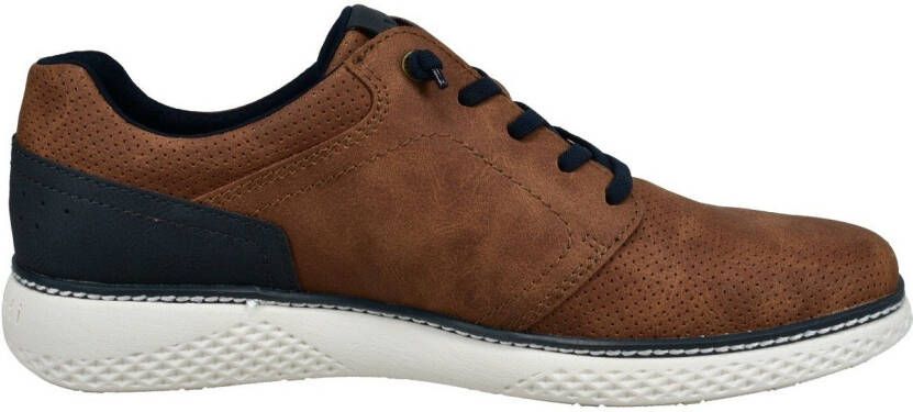 Bugatti Slip-on sneakers slipper instapschoen vrijetijdsschoen halfschuh met perforatie