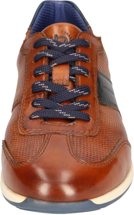 Bugatti Slip-on sneakers lage schoen slipper businessschoen met contrastafwerking