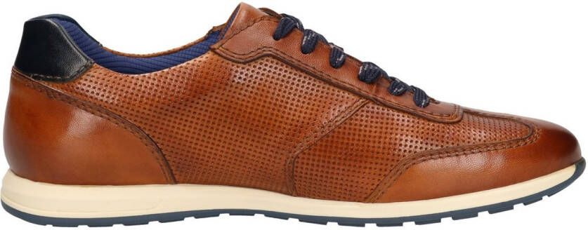 Bugatti Slip-on sneakers lage schoen slipper businessschoen met contrastafwerking
