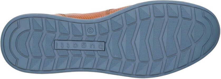 Bugatti Slip-on sneakers lage schoen slipper businessschoen met contrastafwerking