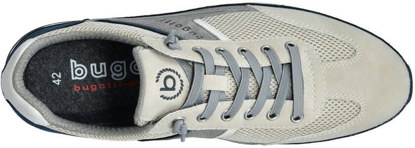 Bugatti Slip-on sneakers lage schoen vrijetijdsschoen slipper met elastische banden