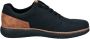 Bugatti Slip-on sneakers Lage schoen vrijetijdssneaker met perforatie elastische veters - Thumbnail 5