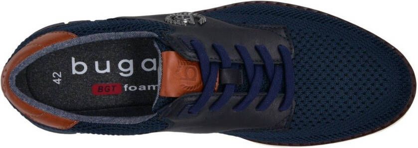 Bugatti Slip-on sneakers met rekbaar elastiek