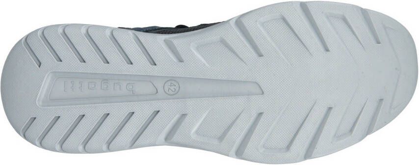 Bugatti Slip-on sneakers met label vrijetijdsschoen lage schoen instapschoen