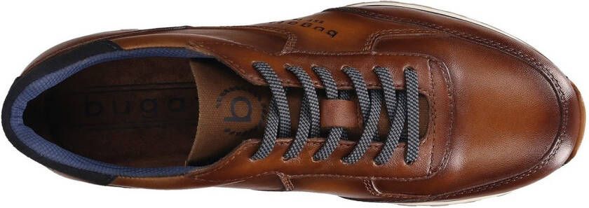 Bugatti Slip-on sneakers vrijetijdsschoen lage schoen slipper met antieke afwerking