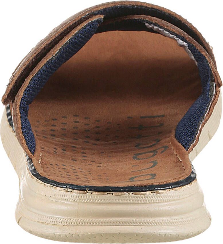 Bugatti Slippers met praktische klittenbandsluiting
