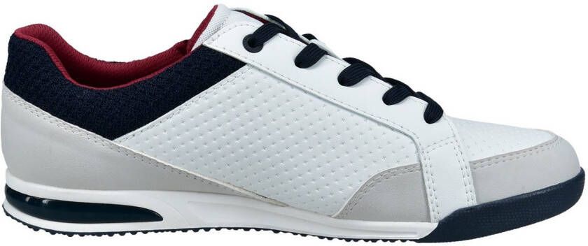 Bugatti Sneakers veterschoen lage schoen vrijetijdsschoen met contrastafwerkingen