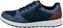Bugatti Sneakers vrijetijdsschoen lage schoen veterschoen met contrasterende afwerking op de hiel - Thumbnail 13