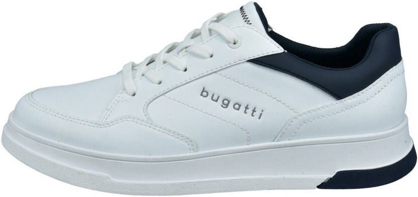 Bugatti Sneakers met modieuze siersteken vrijetijdsschoen lage schoen veterschoen