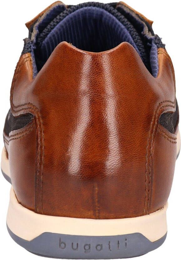 Bugatti Sneakers Veterschoen vrijetijdsschoen in used-look in casual-chic ontwerp