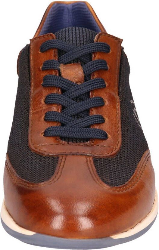 Bugatti Sneakers Veterschoen vrijetijdsschoen in used-look in casual-chic ontwerp