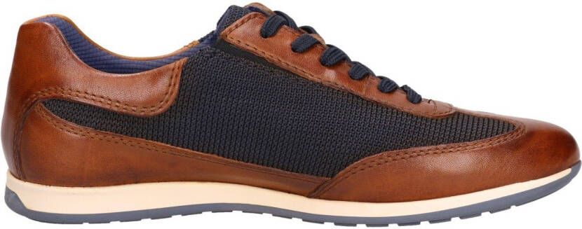 Bugatti Sneakers Veterschoen vrijetijdsschoen in used-look in casual-chic ontwerp
