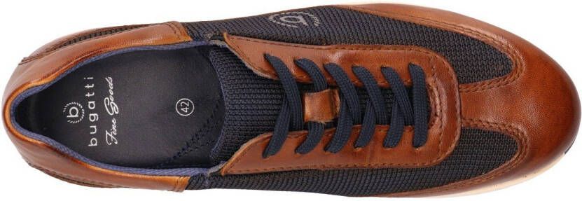 Bugatti Sneakers Veterschoen vrijetijdsschoen in used-look in casual-chic ontwerp