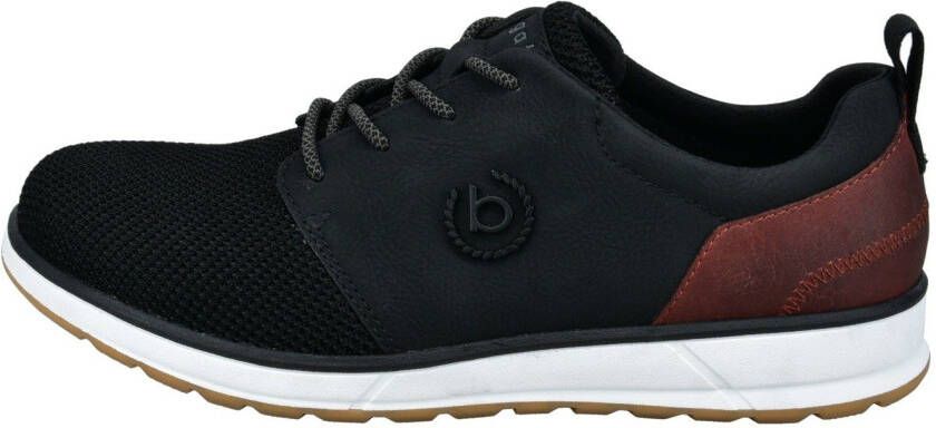 Bugatti Sneakers met sierstiksels vrijetijdsschoen lage schoen veterschoen