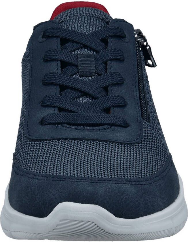 Bugatti Sneakers met sleehak vrijetijdsschoen lage schoen veterschoen met buitenrits