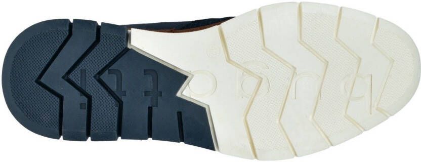 Bugatti Sneakers met bedrukt aantrekbandje vrijetijdsschoen halfhoge schoen veterschoen