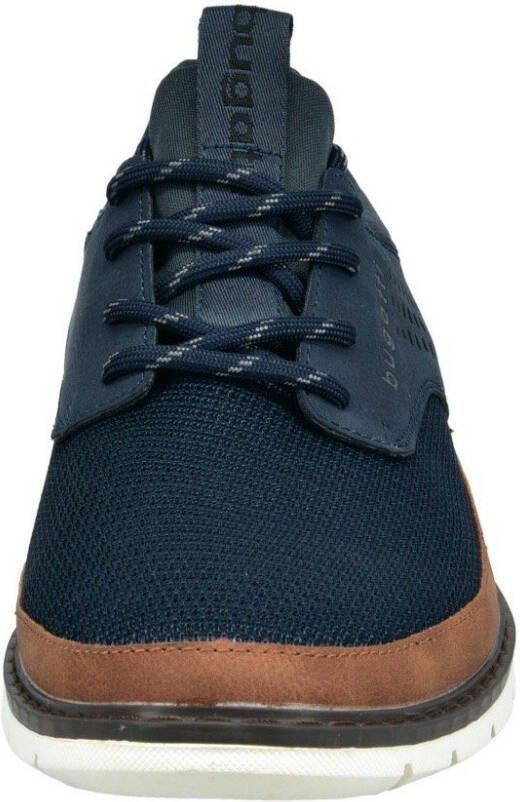 Bugatti Sneakers met bedrukt aantrekbandje vrijetijdsschoen halfhoge schoen veterschoen