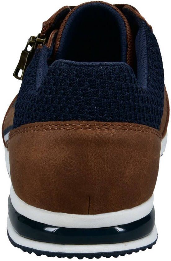 Bugatti Sneakers veterschoen lage schoen vrijetijdsschoen met contrastafwerkingen