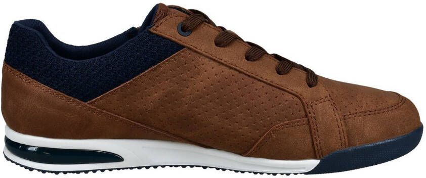Bugatti Sneakers veterschoen lage schoen vrijetijdsschoen met contrastafwerkingen