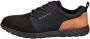 Bugatti Sneakers vrijetijdsschoen lage schoen veterschoen met contrast bies - Thumbnail 6