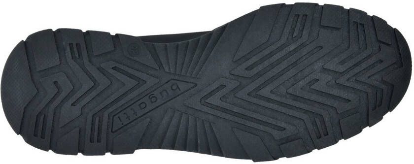 Bugatti Sneakers vrijetijdsschoen lage schoen veterschoen met contrast bies