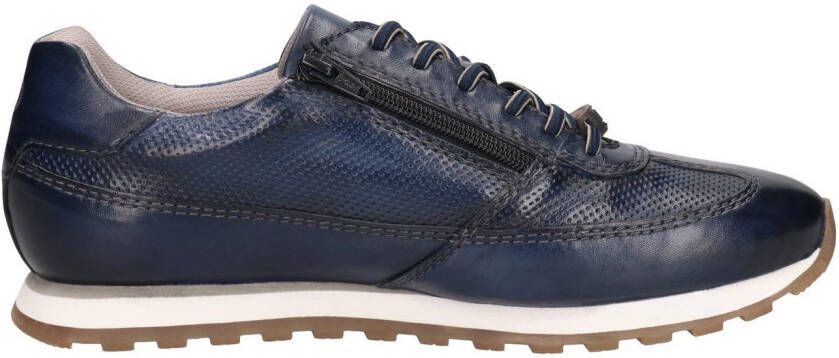 Bugatti Sneakers vrijetijdsschoen lage schoen veterschoen met contrast bies