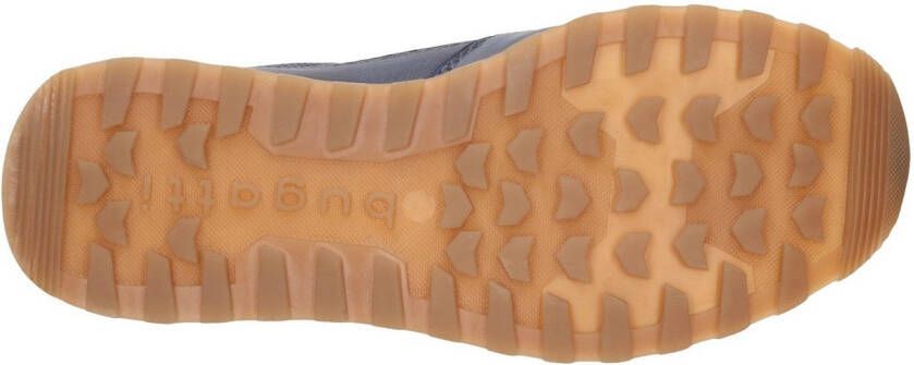 Bugatti Sneakers vrijetijdsschoen lage schoen veterschoen met contrast bies