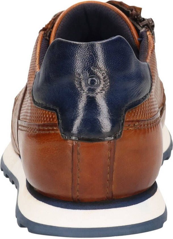 Bugatti Sneakers vrijetijdsschoen lage schoen veterschoen met contrast bies