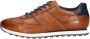 Bugatti Sneakers vrijetijdsschoen lage schoen veterschoen met contrast bies - Thumbnail 8