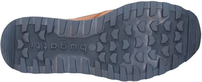 Bugatti Sneakers vrijetijdsschoen lage schoen veterschoen met contrast bies