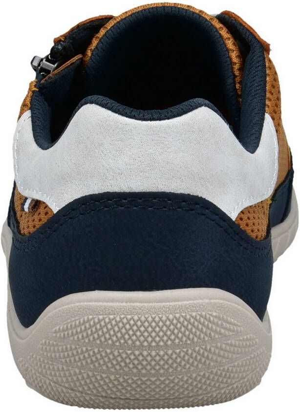 Bugatti Sneakers vrijetijdsschoen lage schoen veterschoen met contrastafwerkingen