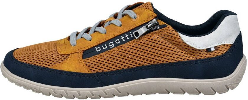 Bugatti Sneakers vrijetijdsschoen lage schoen veterschoen met contrastafwerkingen