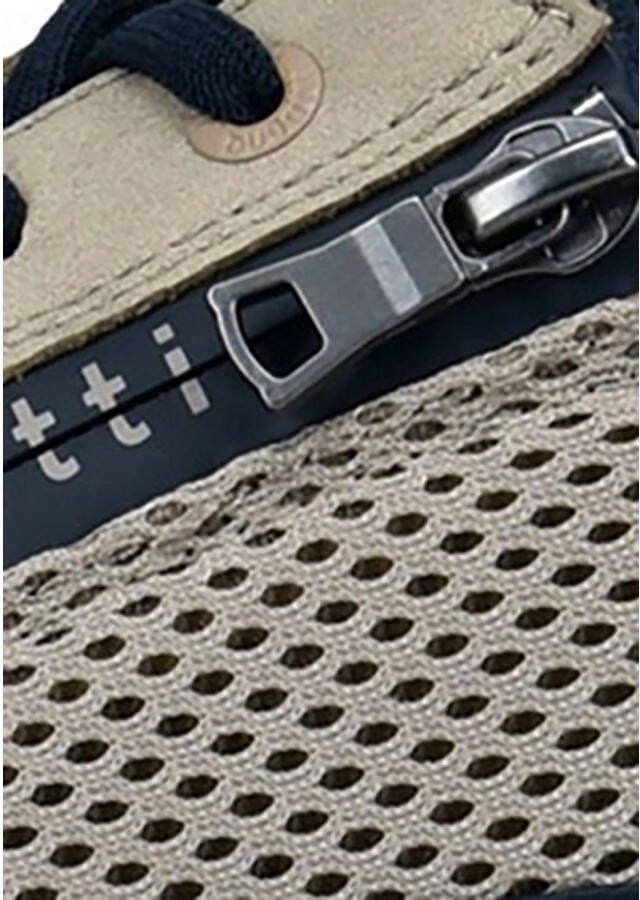 Bugatti Sneakers vrijetijdsschoen lage schoen veterschoen met contrastafwerkingen