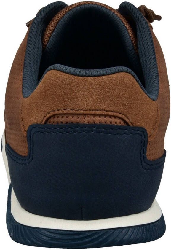 Bugatti Sneakers vrijetijdsschoen lage schoen veterschoen met modieuze perforatie