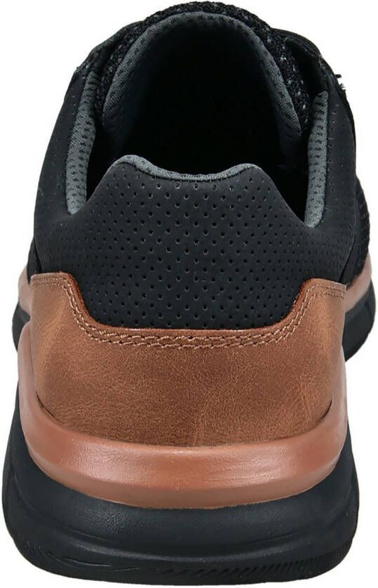 Bugatti Sneakers vrijetijdsschoen veterschoen lage schoen met zijlogo-icoon