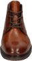 Bugatti leren heren veterschoenen cognac - Thumbnail 4