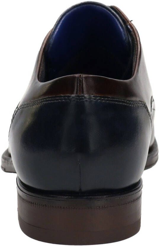 Bugatti Veterschoenen met sierstiksels vrijetijdsschoen lage schoen veterschoen