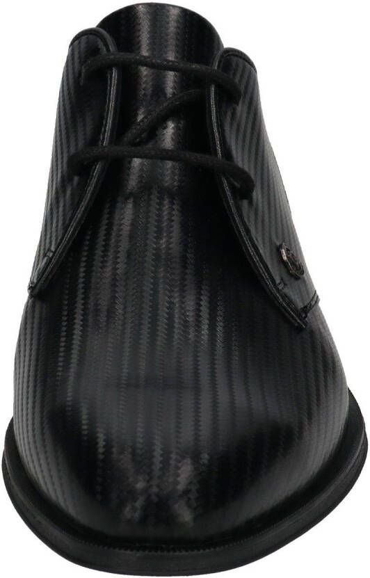 Bugatti Veterschoenen met fijne embossing vrijetijdsschoen halfhoge schoen veterschoen