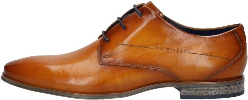 Bugatti Veterschoenen met handafwerking vrijetijdsschoen halfhoge schoen veterschoen