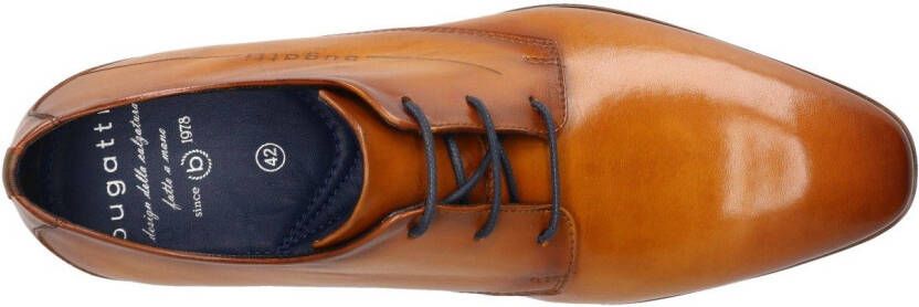 Bugatti Veterschoenen met handafwerking vrijetijdsschoen halfhoge schoen veterschoen